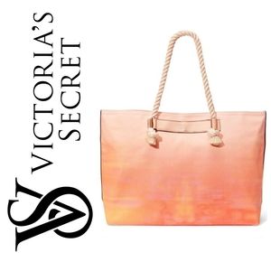🆕️Victoria's Secret Sunset Canvas Spring Summer Tote Bag